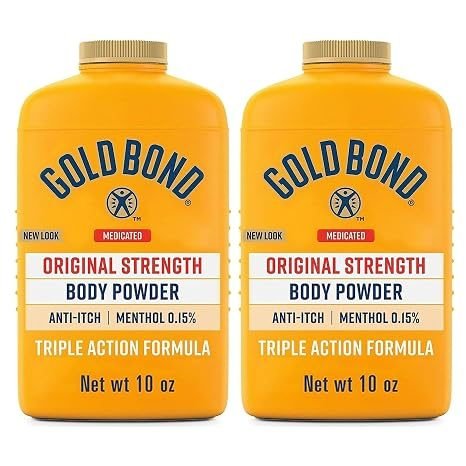 Gold Triple Action Medicated Powder