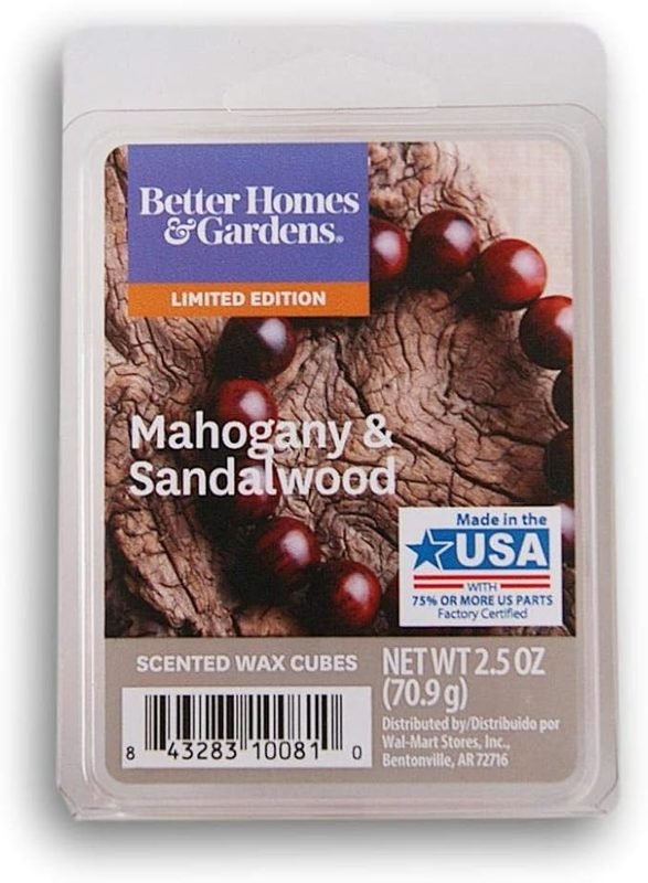 Better Homes Gardens Mahogany Sandalwood