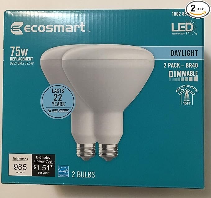Ecosmart Equivalent Dimmable LED Daylight