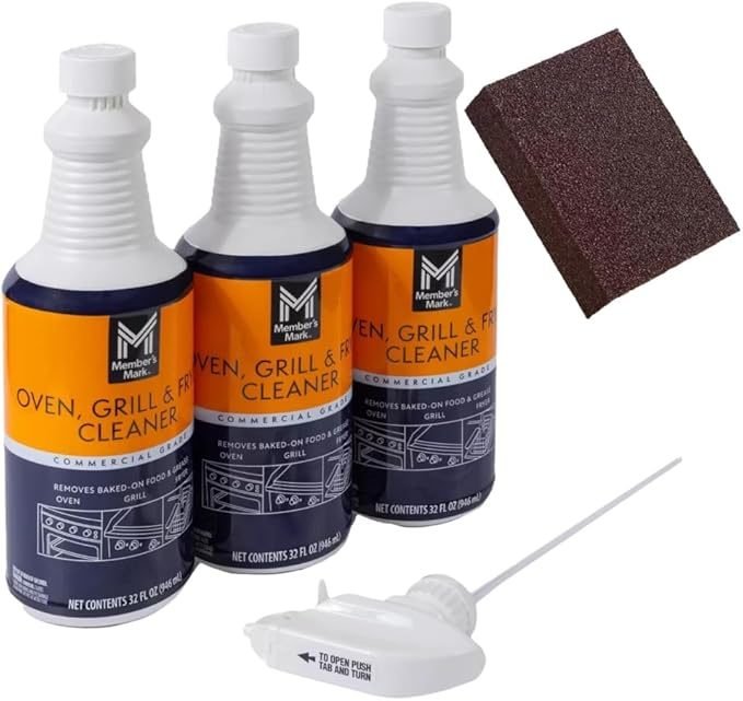 Commercial Oven & Grill Cleaner (3 Pack)
