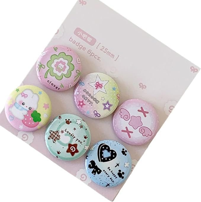 Decorative Cartoon Badge Pins
